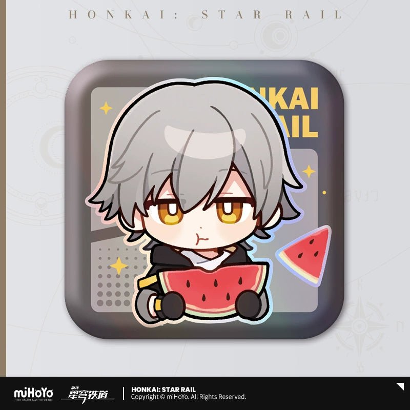 Honkai:StarRail | Pom - Pom Exhibition Hall Series Square Badge Set miHoYo - FUNIMECITY