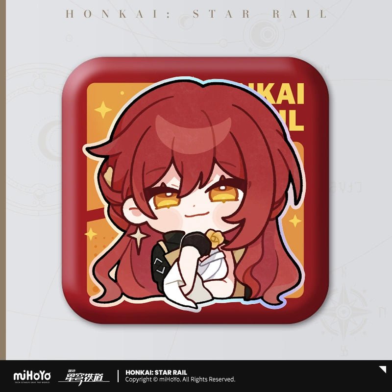 Honkai:StarRail | Pom - Pom Exhibition Hall Series Square Badge Set miHoYo - FUNIMECITY