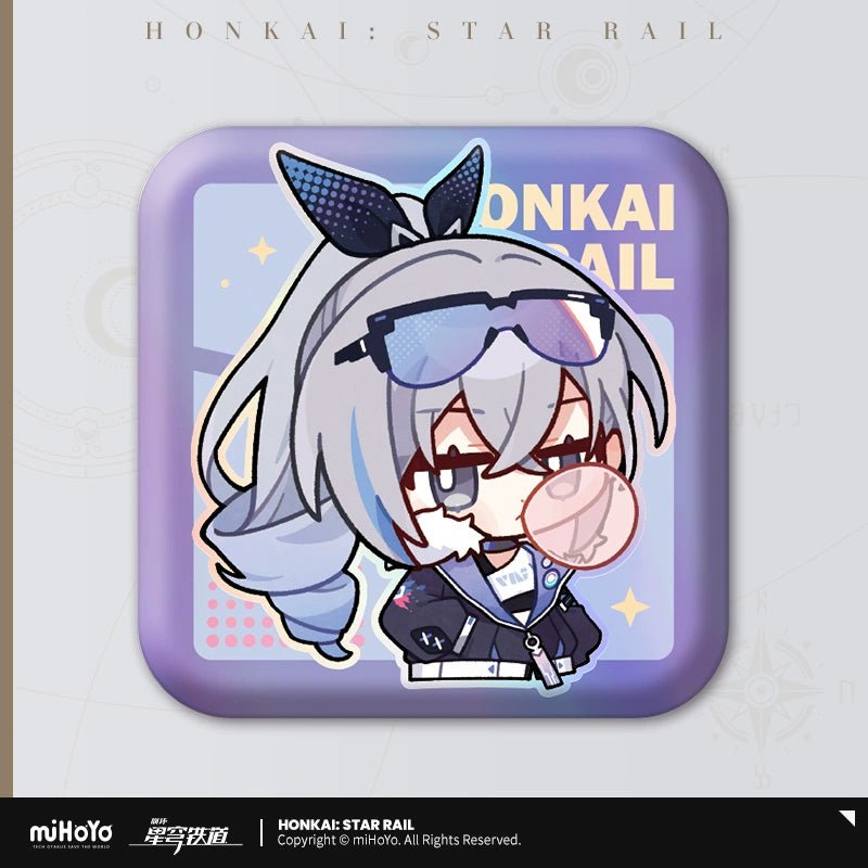 Honkai:StarRail | Pom - Pom Exhibition Hall Series Square Badge Set miHoYo - FUNIMECITY