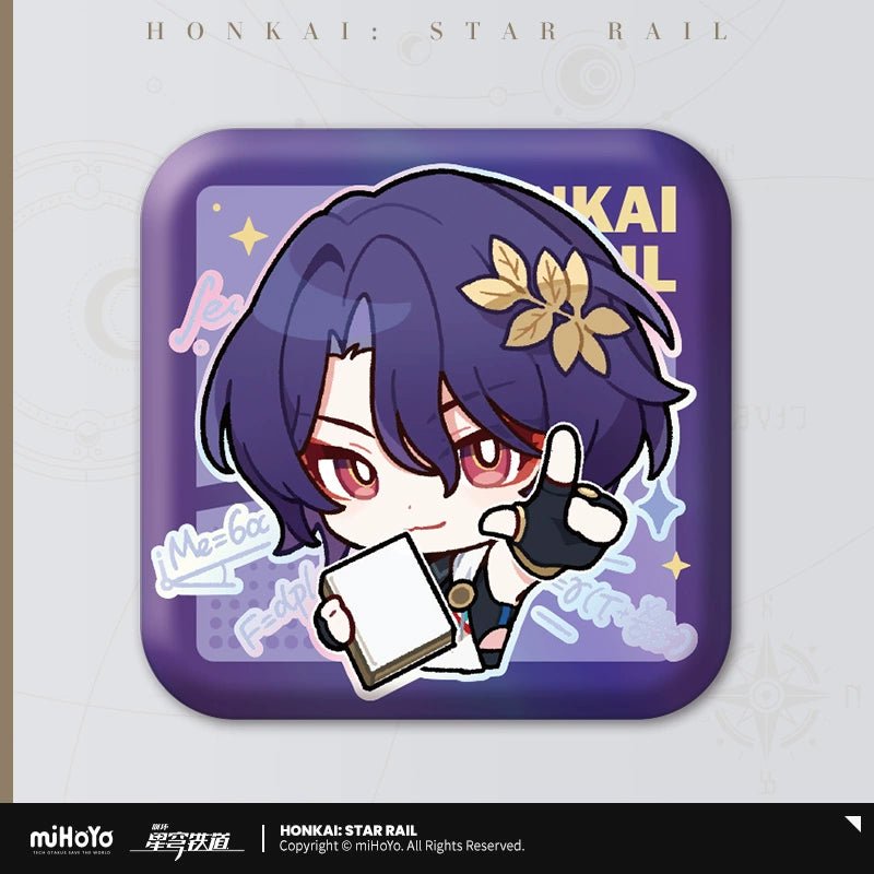 Honkai:StarRail | Pom - Pom Exhibition Hall Series Square Badge Set miHoYo - FUNIMECITY