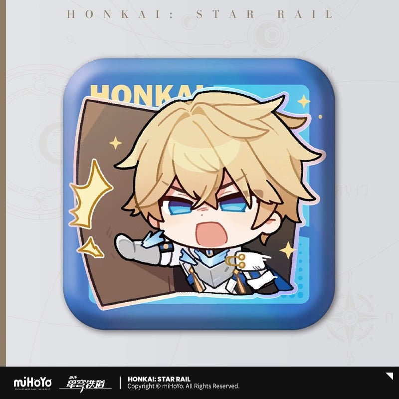 Honkai:StarRail | Pom - Pom Exhibition Hall Series Square Badge Set miHoYo - FUNIMECITY