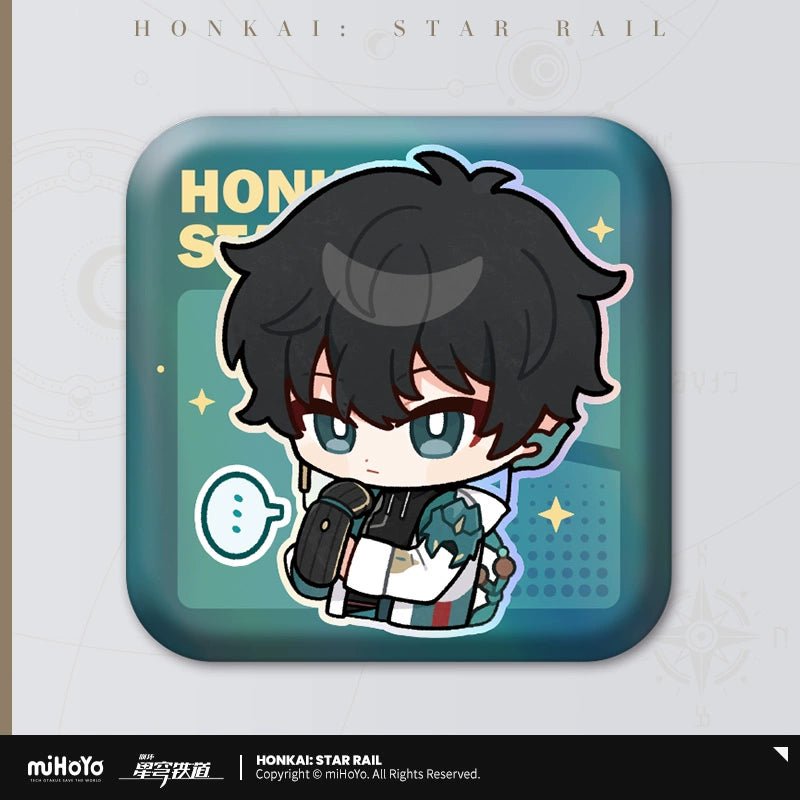 Honkai:StarRail | Pom - Pom Exhibition Hall Series Square Badge Set miHoYo - FUNIMECITY