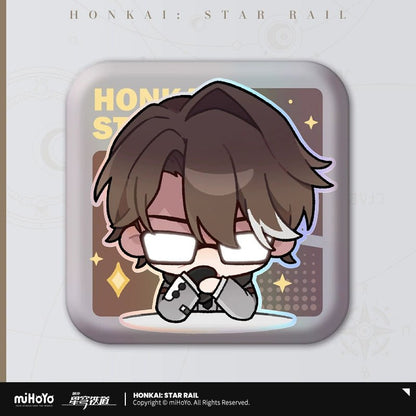 Honkai:StarRail | Pom - Pom Exhibition Hall Series Square Badge Set miHoYo - FUNIMECITY