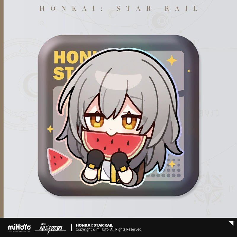 Honkai:StarRail | Pom - Pom Exhibition Hall Series Square Badge Set miHoYo - FUNIMECITY