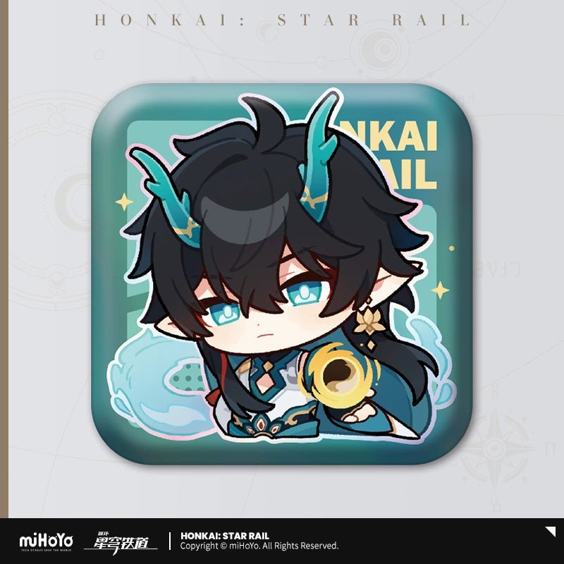 Honkai:StarRail | Pom - Pom Exhibition Hall Series Square Badge Set miHoYo - FUNIMECITY