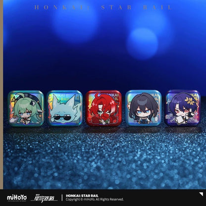 Honkai:StarRail | Pom - Pom Exhibition Hall Series Square Badge Set miHoYo - FUNIMECITY