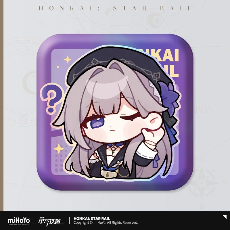 Honkai:StarRail | Pom - Pom Exhibition Hall Series Square Badge Set miHoYo - FUNIMECITY