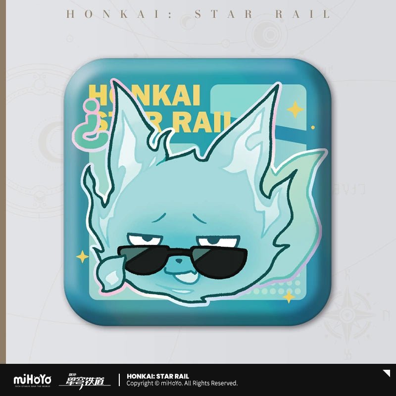 Honkai:StarRail | Pom - Pom Exhibition Hall Series Square Badge Set miHoYo - FUNIMECITY