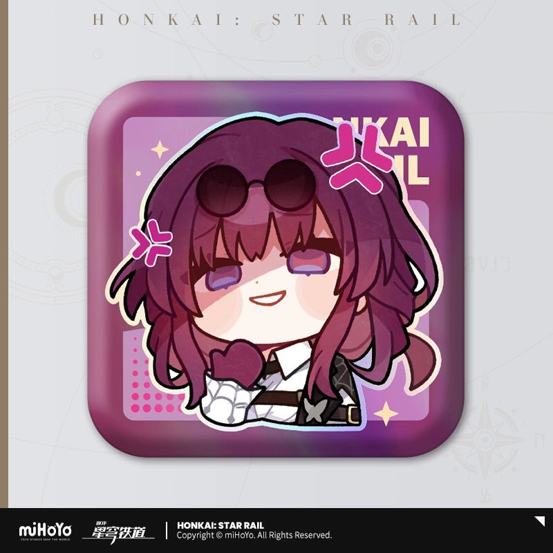 Honkai:StarRail | Pom - Pom Exhibition Hall Series Square Badge Set miHoYo - FUNIMECITY