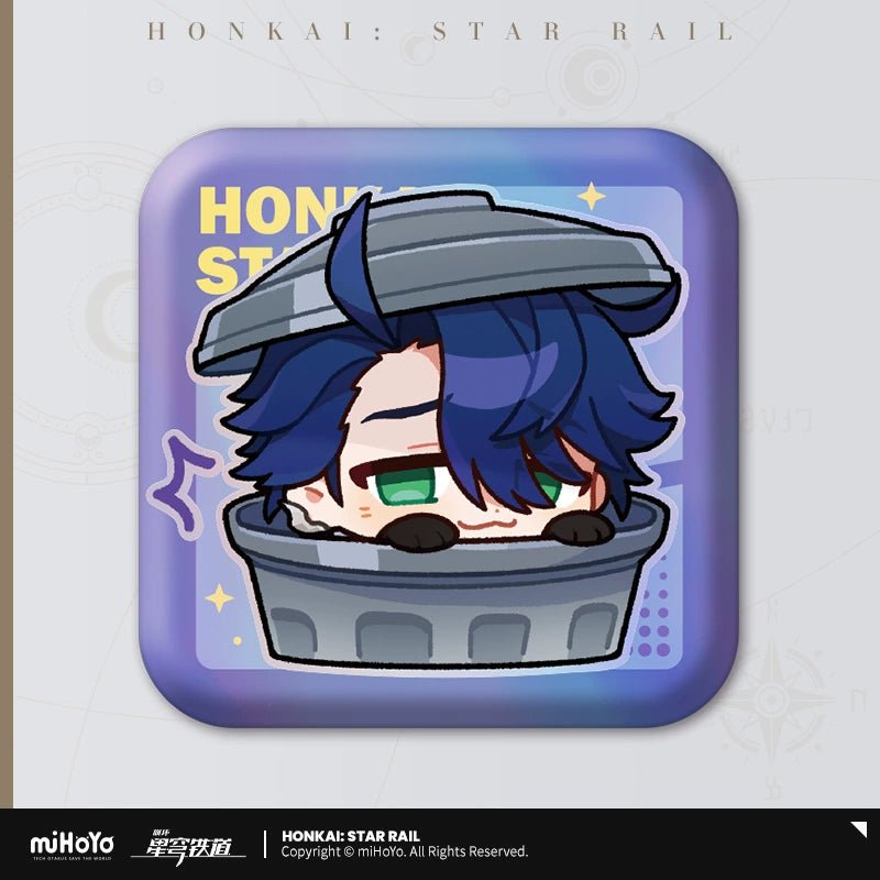 Honkai:StarRail | Pom - Pom Exhibition Hall Series Square Badge Set miHoYo - FUNIMECITY