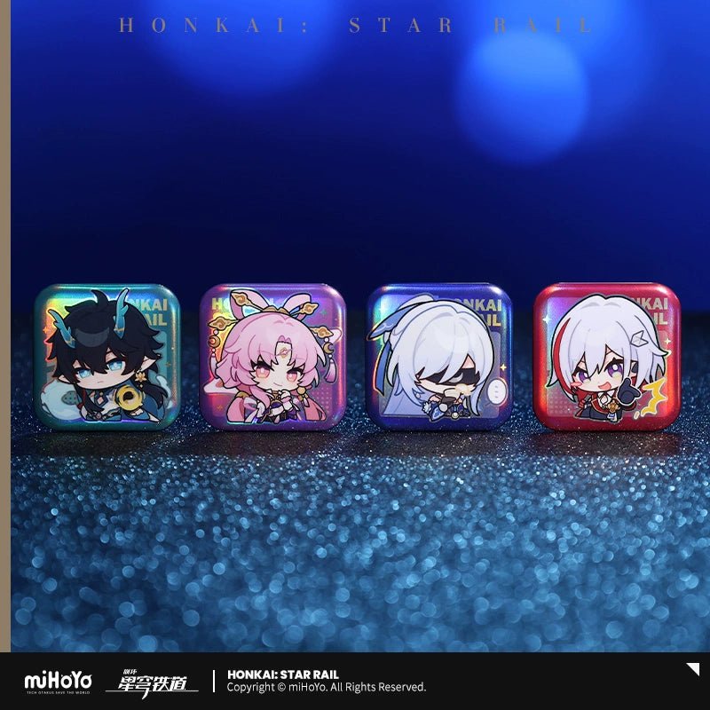 Honkai:StarRail | Pom - Pom Exhibition Hall Series Square Badge Set miHoYo - FUNIMECITY