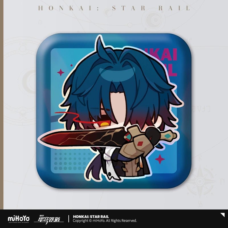 Honkai:StarRail | Pom - Pom Exhibition Hall Series Square Badge Set miHoYo - FUNIMECITY