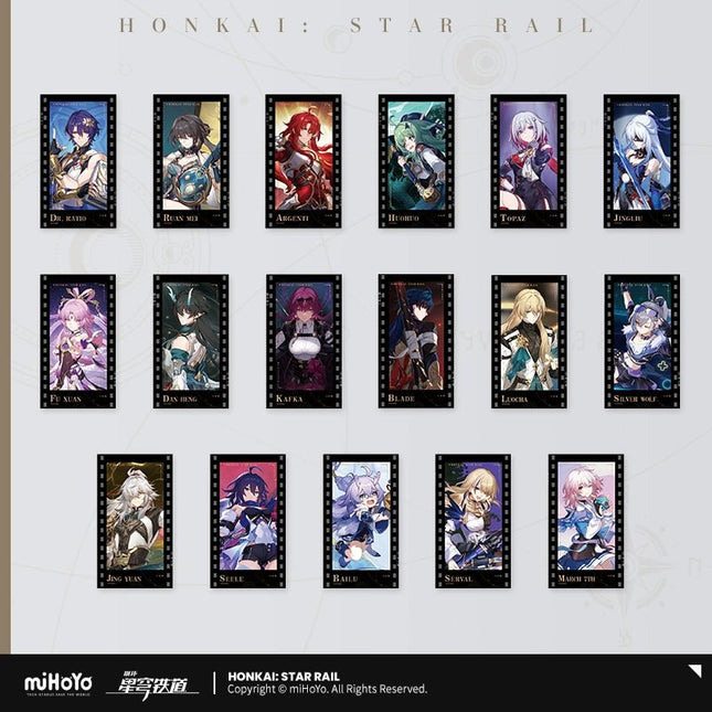 Honkai:StarRail | Qun Xing Yao Yue Series Film Card Set miHoYo - FUNIMECITY