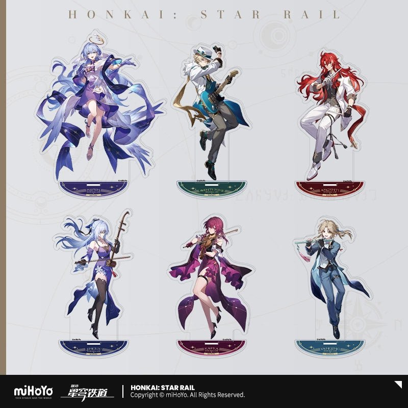 Honkai:StarRail | Star Rail Live Series Acrylic Stand Figure Set miHoYo - FUNIMECITY