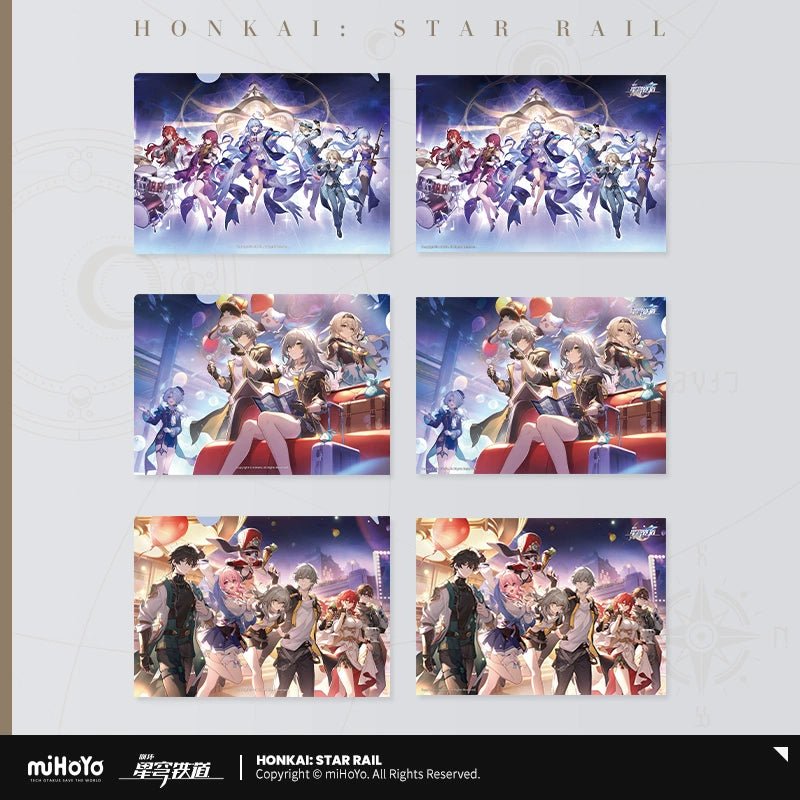 Honkai:StarRail | Star Rail Live Series Folder & Poster Set & PET Shikishi Board miHoYo - FUNIMECITY