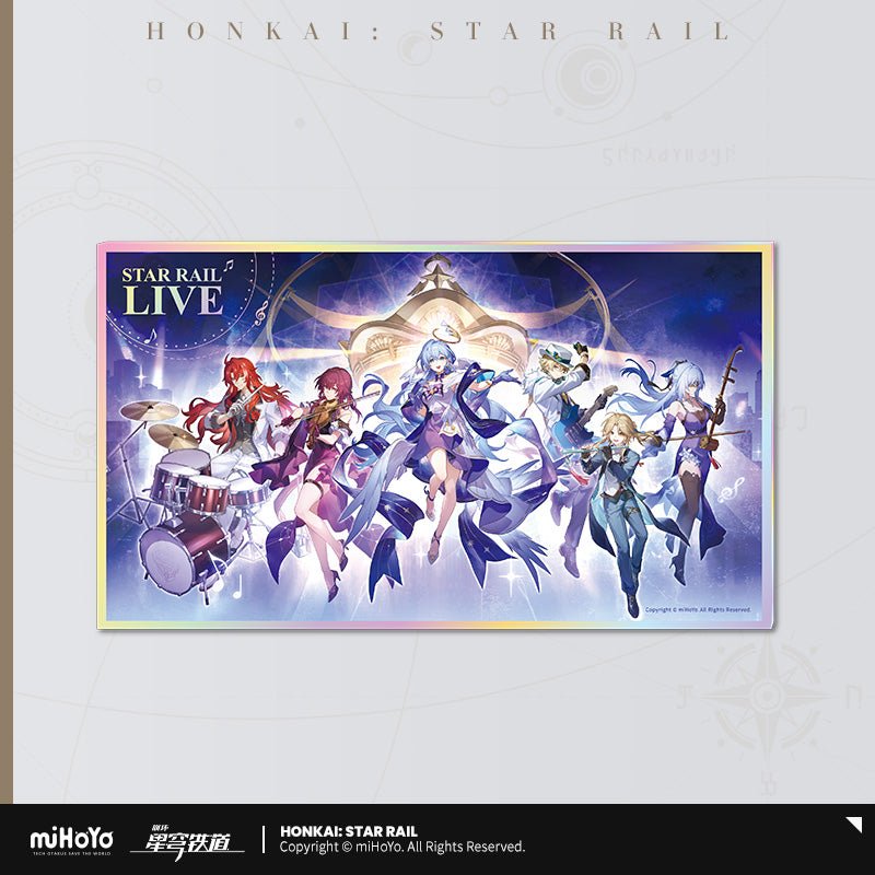 Honkai:StarRail | Star Rail Live Series Folder & Poster Set & PET Shikishi Board miHoYo - FUNIMECITY