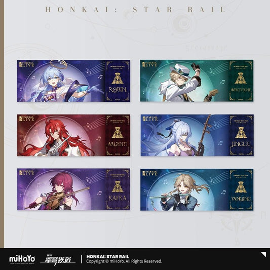 Honkai:StarRail | Star Rail Live Series Holographic Ticket Set miHoYo - FUNIMECITY