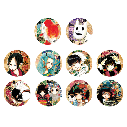 Hozuki's Coolheadedness | Badge & Polaroid Card & Acrylic Stand & Transparent Card Blind Box & Postcard Set MO GU WU Anime Goods - Funimecity 