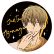 西班牙篇系列 / Badge-Jyunta Azumaya-Black (75mm)