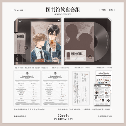 Imprisoned in Eternal Night | Gu Yun Chi & Wen Ran Set Yu Meng Wen Chuang Anime Goods - FUNIMECITY 