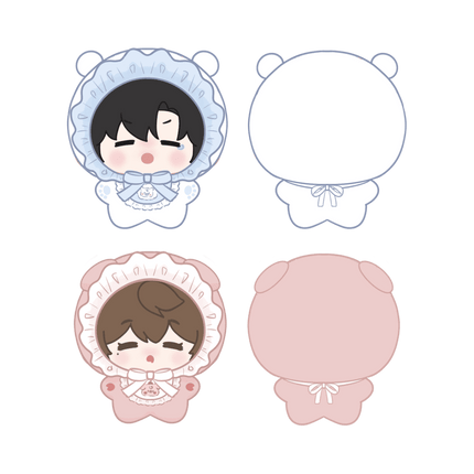 Imprisoned in Eternal Night | Ye Mian Bao Bao Series Plush Doll Qian He Xing Yao Plush Doll - Funimecity 