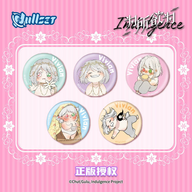 Indulgence | Weiweian Mini Badge Set nullset Anime Badge - FUNIMECITY 