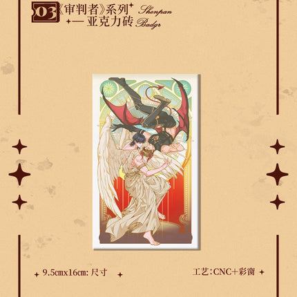 Jiu You Zi Qu | Zai Shui Zhong & E Mo De Di Yu & Cang Ku Zhong De Gao Bai & Na Zhi Hou De Liang Ren & Shen Pan Series MANCOOL Anime Goods - FUNIMECITY 