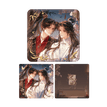 缄吻&烛畔&折花渡&闲庭信步系列 / Badge Set(80*80mm) - Zhu Pan