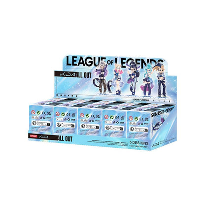 League of Legends | POPMART K/DA ALL OUT Series Blind Box POP MART Doll & Action Figure Accessories - FUNIMECITY