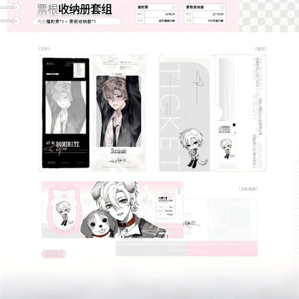 Let Me Dominate You | Polaroid & Badge & Acrylic Stand Figure Set Chun Li Ji Anime Goods - FUNIMECITY 