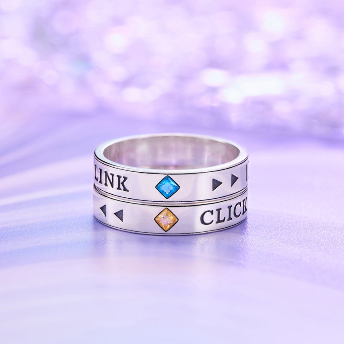 Link Click | CLICK & LINK Series Ring Set Xingyunshi- FUNIMECITY