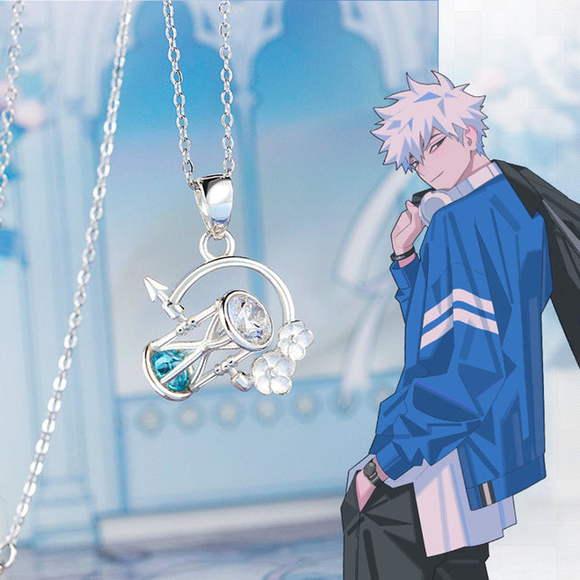 Link Click | Dan Sheng Hua Series Necklace Xingyunshi- FUNIMECITY