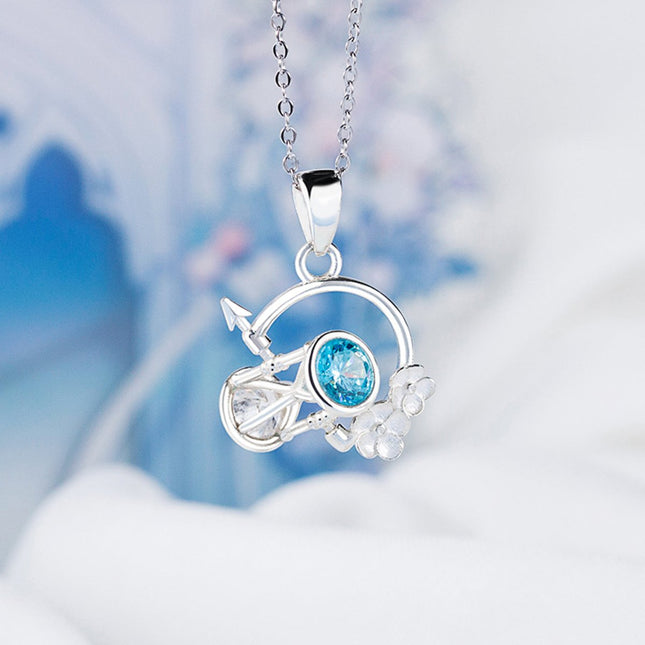 Link Click | Dan Sheng Hua Series Necklace Xingyunshi- FUNIMECITY