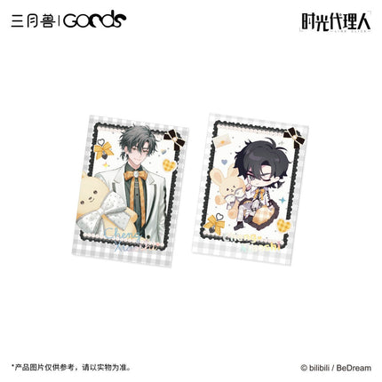 Link Click | Fanfancy & Ruru Ribbon Series Acrylic Stand & Badge & Art Card Set Sanyueshou Goods Anime Goods - Funimecity 