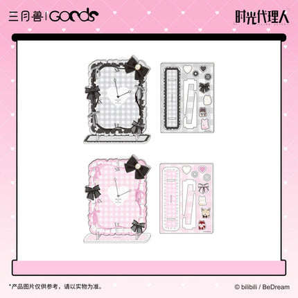 Link Click | Fanfancy & Ruru Ribbon Series Acrylic Stand & Badge & Coaster Blind Box Sanyueshou Goods Anime Goods - Funimecity 
