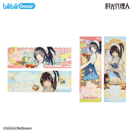 Link Click | Huan Ying Guang Ling Series Magnetic Memo & Badge & Holographic Ticket Set Bilibili Anime Goods - Funimecity 