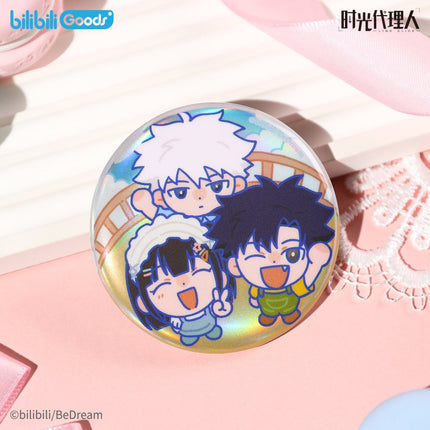 Link Click | Huan Ying Guang Ling Series Magnetic Memo & Badge & Holographic Ticket Set Bilibili Anime Goods - Funimecity 
