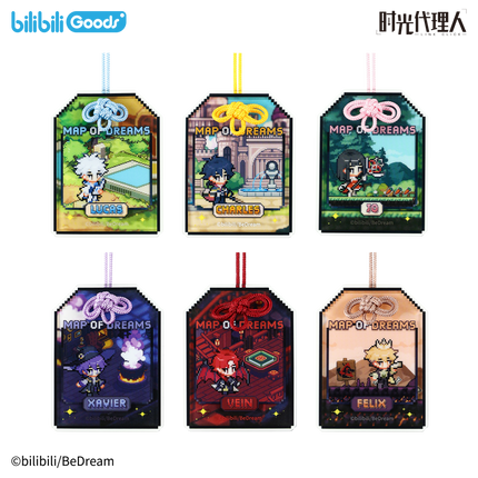 Link Click | Map of Dreams Series Charm & Badge Blind Box Bilibili Anime Goods - Funimecity 