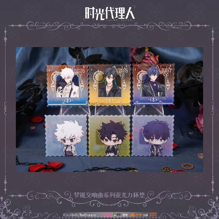 Link Click | Meng Yan Jiao Xiang Qu Series Fridge Magnet & Coaster Set Aimon Anime Goods - FUNIMECITY