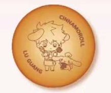 Link Click | Sanrio Theme Store Badge Set Bilibili Anime Goods - FUNIMECITY