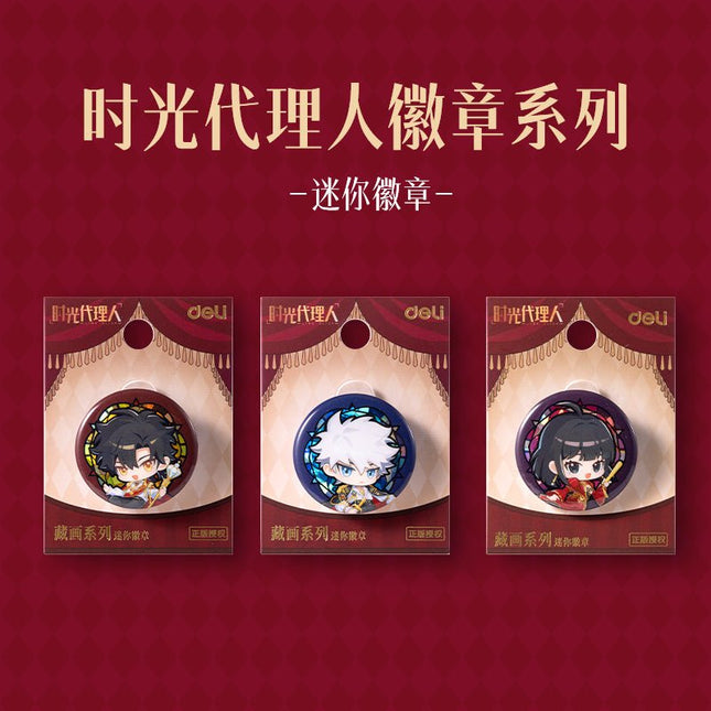 Link Click | Shi Kong Qi Meng Series Badge DELI Anime Goods - FUNIMECITY