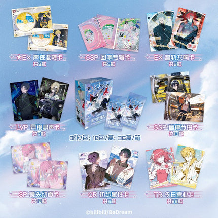 Link Click | Shi Zhen Chu Tao Series Art Card Blind Box Ji Ka She Art Card - Funimecity 