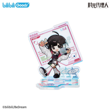 Link Click | Tou Lie Shi Jian De Tian Cai Series Badge & Bag & Acrylic Stand Figure & Holographic Ticket Set Bilibili Anime Goods - Funimecity 