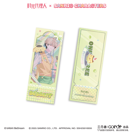 Link Click x Sanrio Series | Badge & Holographic Ticket & Mini Acrylic & Phone Holder & Plate Sanyueshou Goods Anime Goods - FUNIMECITY