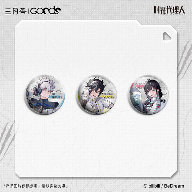 Link Click | Yuan Huang Ling Ying Series Badge & Polaroid & Adventure Archives Set Sanyueshou Goods Anime Goods - Funimecity 