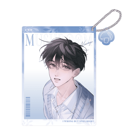 Little Mushroom | Badge & Shikishi Board & Charm & Plush Doll Set BOOM COMIC Anime Goods - Funimecity 