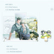 玫瑰誓言&嘀咕&万圣节&某一天&小蘑菇系列 / Acrylic Stand+Transparent Card-Mou Yi Tian (192*154mm)