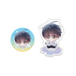视线沉沦系列 / Mini Acrylic Stand Figure+Fridge Magnet-An Zhe (5.2*4cm;35*35mm)