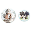 曙光&婚礼系列 / Badge Set-Hun Li (75mm;58mm)