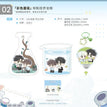 野外笔记&彩色蘑菇&新年系列 / Transparent Card+Charm Set-Cai Se Mo Gu (110*75mm;80*80mm;60*53mm)